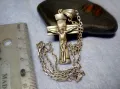 ГОЛЯМ СРЕБЪРЕН КРЪСТ РАЗПЯТИЕ СРЕБРО 925 с РЕТРО СРЕБЪРНА ВЕРИЖКА СРЕБРО 925 АРТ ИЗРАБОТКА 39982, снимка 11