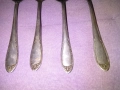 Duralit Rostfrei Solingen немски лъжици 4 бр 210мм Silver plated , снимка 6