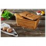Бамбукова кутия за хляб с дъска за хляб, снимка 1 - Аксесоари за кухня - 34818277