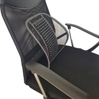 Анатомична облегалка, за стол или авто седалка, кола, черен, снимка 3 - Аксесоари и консумативи - 33064516
