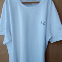 Тениска Under armour-бяла, снимка 2 - Тениски - 20239690
