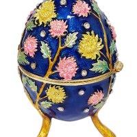 Фаберже стил, кутийки-яйца за бижута в луксозна подаръчна кутия., снимка 2 - Декорация за дома - 44104889