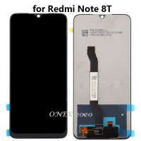 Нов LCD Дисплей за Xiaomi Redmi Note 8T 2019 + Тъч скрийн черен Оригинал, снимка 1 - Резервни части за телефони - 34668986