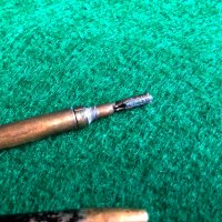 Миниатюрен стар молив форма бастун със слонова кост дръжка, снимка 5 - Антикварни и старинни предмети - 43254777