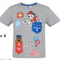 Детска тениска Paw Patrol момче за 5, 6 и 8 г. - М8-10, снимка 2 - Детски тениски и потници - 28585999