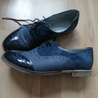 Тъмно сини обувки Bianki, снимка 1 - Дамски ежедневни обувки - 29005416