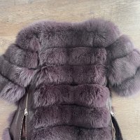 Лукс палто естествен косъм , снимка 7 - Палта, манта - 37835923