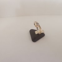 Златен дамски пръстен с циркони 7, снимка 4 - Пръстени - 43951994