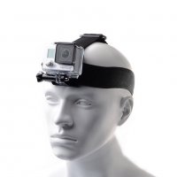 Универсална стойка за глава GoPlus, съвместима с всички модели екшън камери, снимка 1 - Чанти, стативи, аксесоари - 28102010