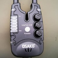 Сигнализатори със станция 4+1 Osako Pro Q5, обхват до 300мт, снимка 5 - Такъми - 40792554
