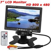 Монитор за автомобил , 7 инчов TFT LCD екран, снимка 1 - Аксесоари и консумативи - 32976171