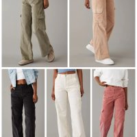 Дамски свободен прав панталон от рипсено кадифе в едноцветен цвят, 5цвята - 024, снимка 1 - Панталони - 43415803