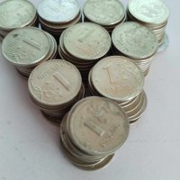 Лот от над 100бр. монети с номинал от 1 рубла, снимка 3 - Нумизматика и бонистика - 43238917