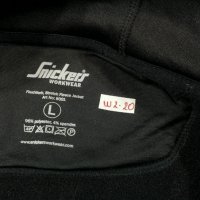 Snickers 8001 FlexiWork Stretch Fleece Jacket размер L работна еластична горница W2-20, снимка 14 - Суичъри - 40135797