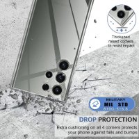Samsung Galaxy S22 Ultra  прозрачен силиконов гръб/кейс, снимка 2 - Калъфи, кейсове - 39798995