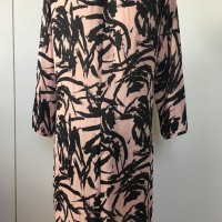 Solange S/M нова лятна рокля туника пепел от рози черно, снимка 3 - Рокли - 27299005