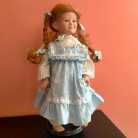 Порцеланова кукла Elke Hutchens 1988 43 см, снимка 4 - Колекции - 37574499
