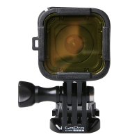 Филтър за подводно снимане за GoPro Hero 4/5 Session, С рамка, Жълт/Червен, снимка 5 - Обективи и филтри - 27865415