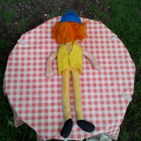 Стара кукла,клоун #2, снимка 3 - Антикварни и старинни предмети - 28580221