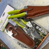 Лозарска ножица Gardex 200 mm с кожен калъф , снимка 7 - Други инструменти - 43479751