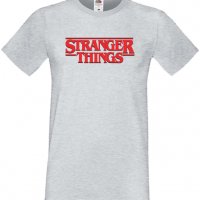 Мъжка тениска Stranger Things Logо,Филм,Сериал,, снимка 5 - Тениски - 37568267