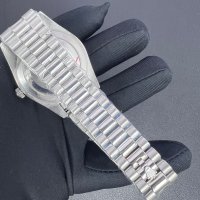 Унисекс часовник Rolex Oyster Perpetual Day-Date с автоматичен механизъм, снимка 6 - Дамски - 37037991