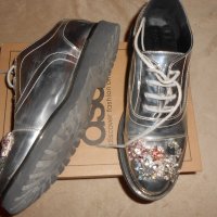 Дамски обувки ASOS - MAYFLOWER  Embellished Flat Shoes, снимка 9 - Дамски елегантни обувки - 26638206