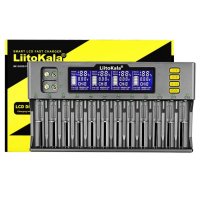 Liitokala Lii-S12 Професионално зарядно за 12 батерии, снимка 5 - Друга електроника - 43030643