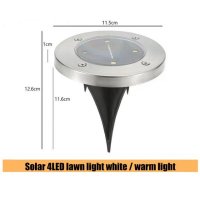 Комплект от 4 мини соларни лампи lixada, снимка 6 - Соларни лампи - 39836849