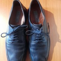 №43 ТСМ черни естествена кожа, снимка 3 - Ежедневни обувки - 32589828