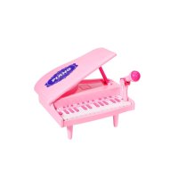 🎶 Бебешко многофункционално пиано с микрофон, снимка 2 - Музикални играчки - 43019653