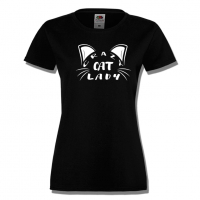 Дамска тениска Crazy Cat Lady,Котки,Животни,Развлекателни, снимка 7 - Тениски - 36427875