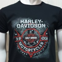 Нова мъжка тениска с дигитален печат MOTOR HARLEY DAVIDSON, мотори, снимка 10 - Тениски - 28933590