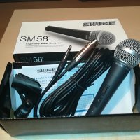 shure sm58-комплект-внос швеицария, снимка 1 - Микрофони - 28390426