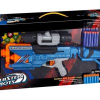 Синьо оранжево оръжие и 12 куршума от пяна, снимка 3 - Други - 43071243