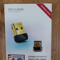 TP-Link usb адаптер за интернет, снимка 1 - Друга електроника - 34728234