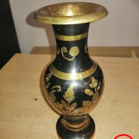 Голяма красива месингова ваза,#545, снимка 1 - Декорация за дома - 43819786