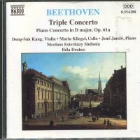 Beethoven-Triple Concerto-Piano Concerto in D major-61a, снимка 1 - CD дискове - 34585772