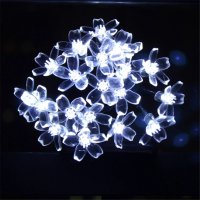 Многоцветни коледни LED лампички с цветя с щепсел, снимка 12 - Декорация за дома - 42964570