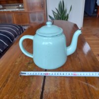 Стар емайлиран чайник #42, снимка 3 - Други ценни предмети - 43156023
