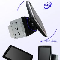 Универсална 2-DIN 10" мултимедия с андроид с въртящ дисплей, снимка 1 - Аксесоари и консумативи - 27445191