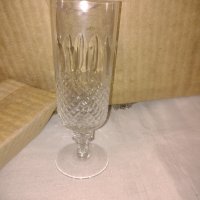 Кристални чаши за шампанско / вино, снимка 2 - Антикварни и старинни предмети - 39096296