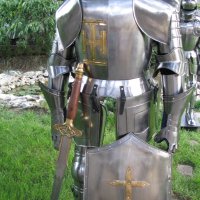 Рицарска броня - реален размер, снимка 3 - Антикварни и старинни предмети - 27596256