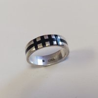 Сребърни мъжки пръстени , снимка 14 - Пръстени - 43154944