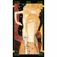 карти таро LOSCARABEO GOLDEN KLIMT  нови Изкуството на Густав Климт заема водеща позиция в началото , снимка 10 - Карти за игра - 32666298