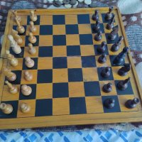 шах и табла, 50х50, автентичен , снимка 2 - Шах и табла - 43938131