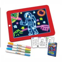 Таблет за скициране на неонови рисунки – Magic Sketch Pad, снимка 2 - Образователни игри - 26587821