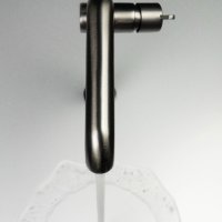 Титаниев висок стоящ смесител за мивка за Баня модел Silia Titanium Side L, снимка 2 - Смесители - 43556348