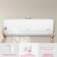 Климатик LG Air Purification 12000 BTU, Двоен инверторен компресор, WiFi, Ultrafine Dust Sensing, Au, снимка 4 - Климатици - 36563887