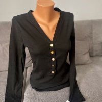 Елегантна блуза, снимка 1 - Блузи с дълъг ръкав и пуловери - 43818398